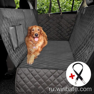 Новый дизайн водонепроницаемый крышка сиденья для собаки для заднего сиденья с пятью молниями, позволяя людям усадить собаку